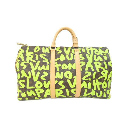 Louis Vuitton Monogram Graffiti Keepall 50 cm Boston Bag