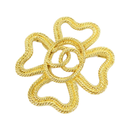 Chanel Vintage Brooch Gold