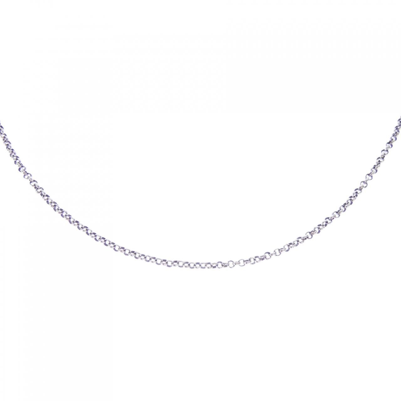 Chrome Hearts Roll Chain 2 Clip Lobster Clasps Necklace