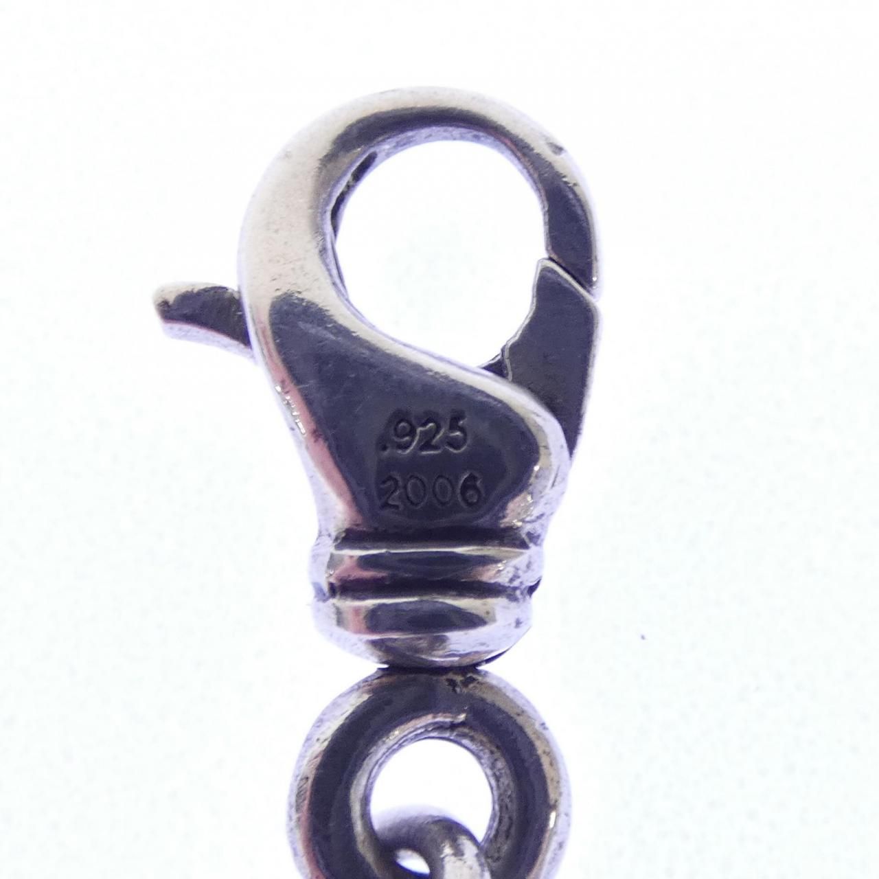 Chrome Hearts Roll Chain 2 Clip Lobster Clasps Necklace — view 5