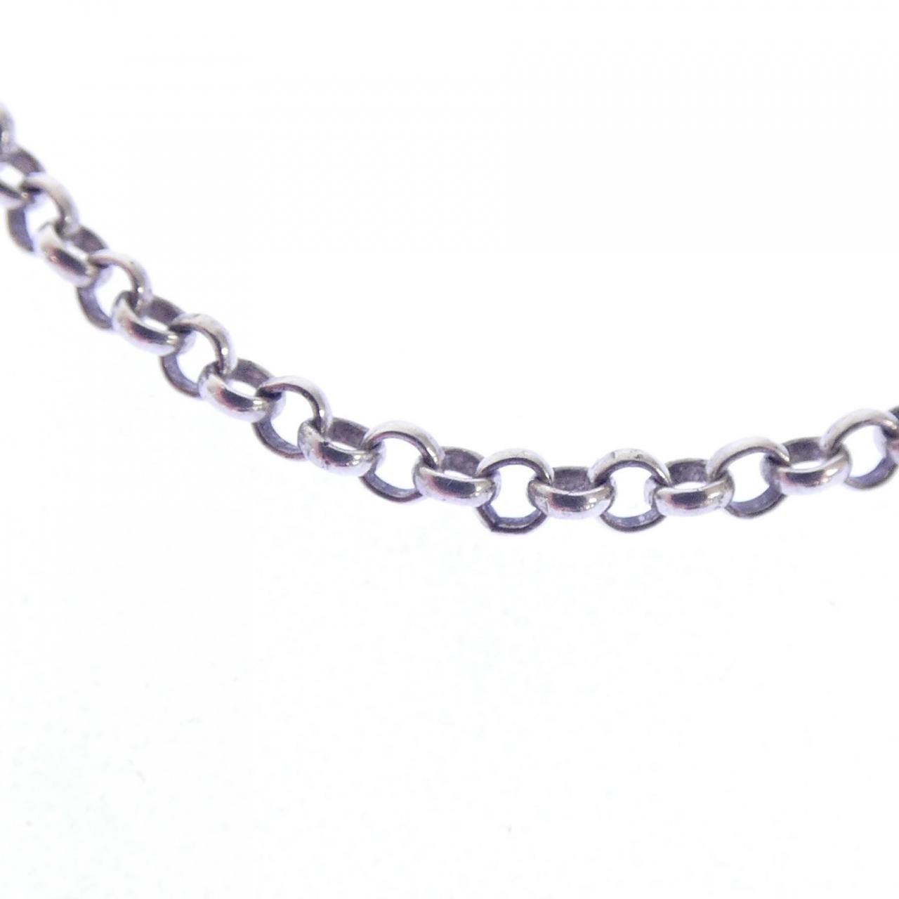 Chrome Hearts Roll Chain 2 Clip Lobster Clasps Necklace — view 3
