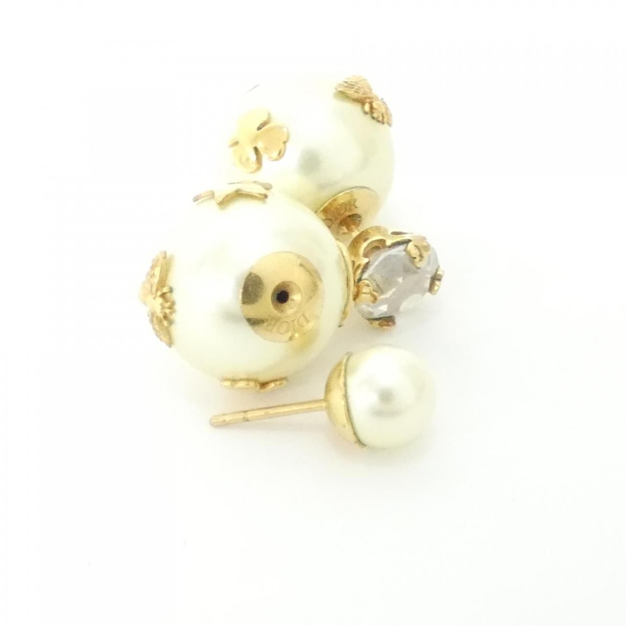 Dior Tribal Earrings Gold — view 4