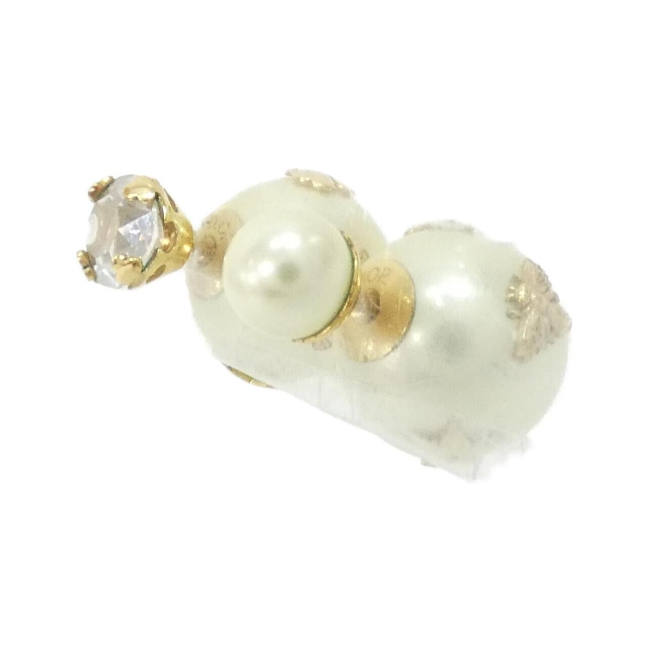 Dior Tribal Earrings Gold — view 2