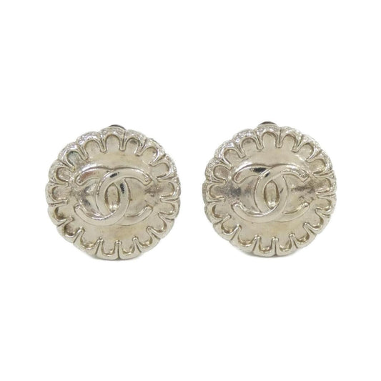 Chanel Vintage Earrings Silver