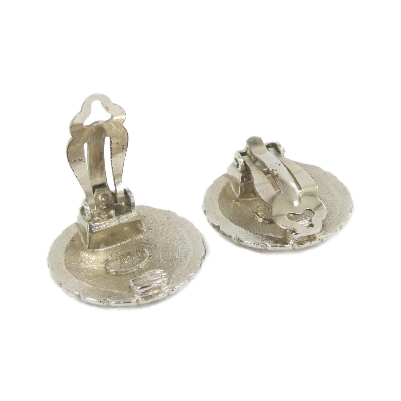 Chanel Vintage Earrings Silver — view 3