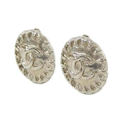 Chanel Vintage Earrings Silver — view 2