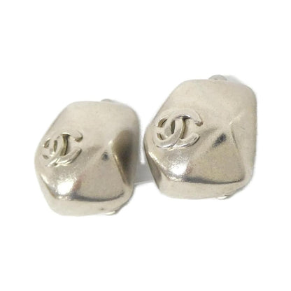Chanel Vintage Earrings Silver — view 2