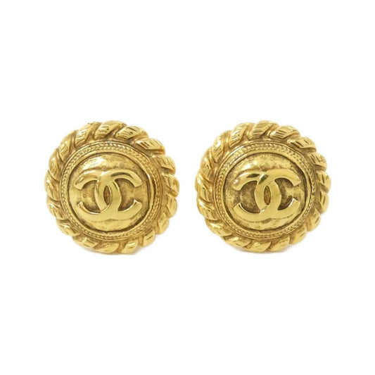 Chanel Vintage Earrings Gold