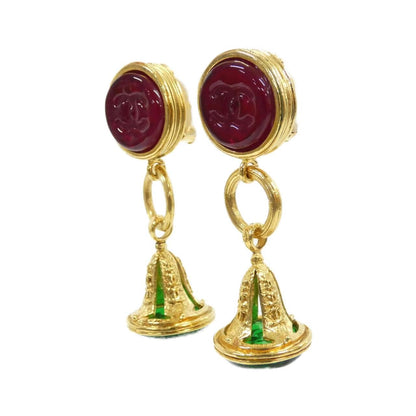 Chanel Vintage Earrings Gold — view 2