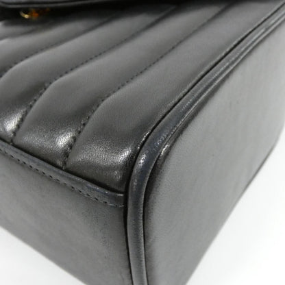 Chanel Vintage Bag Handbag Black — view 3