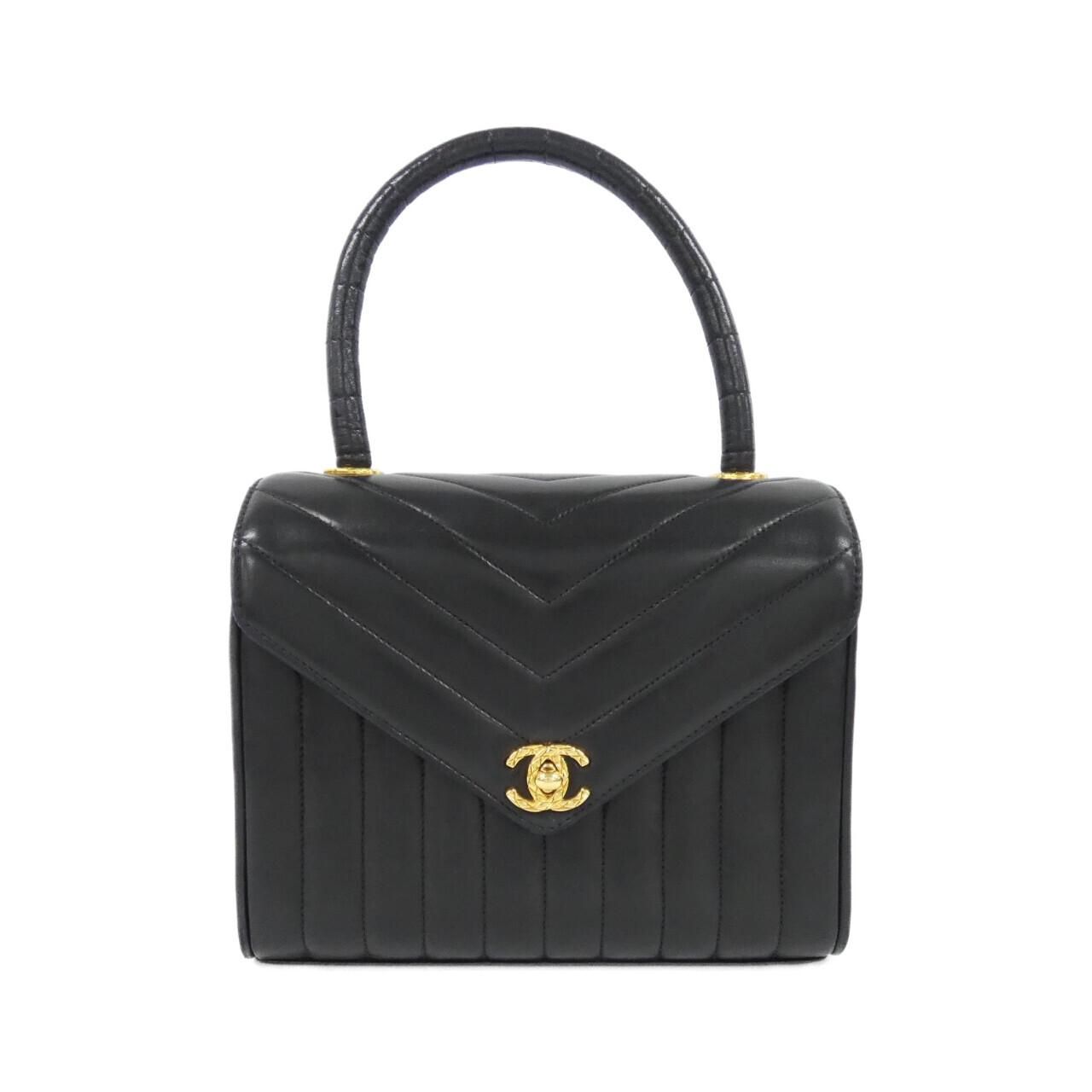 Chanel Vintage Bag Handbag Black