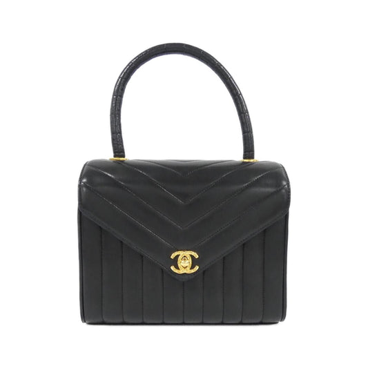 Chanel Vintage Bag Handbag Black