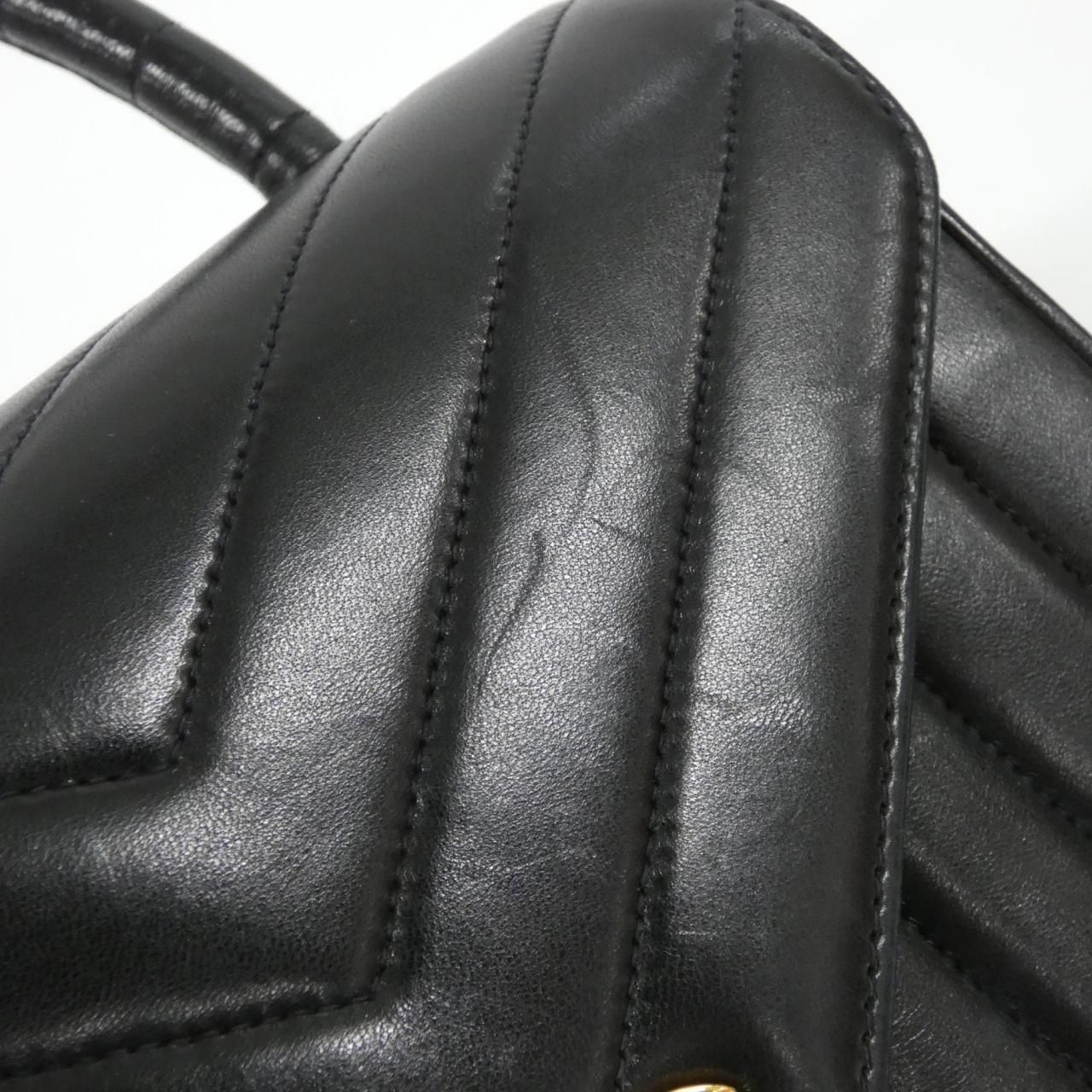 Chanel Vintage Bag Handbag Black — view 4