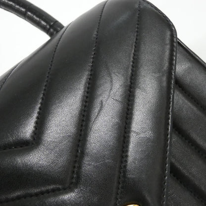 Chanel Vintage Bag Handbag Black — view 4