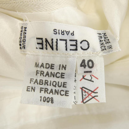 Celine Vintage Skirt White — view 3