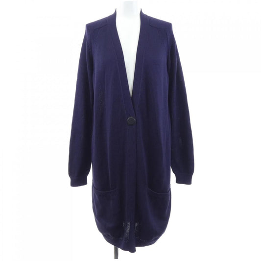 Hermes Long Cardigan Navy