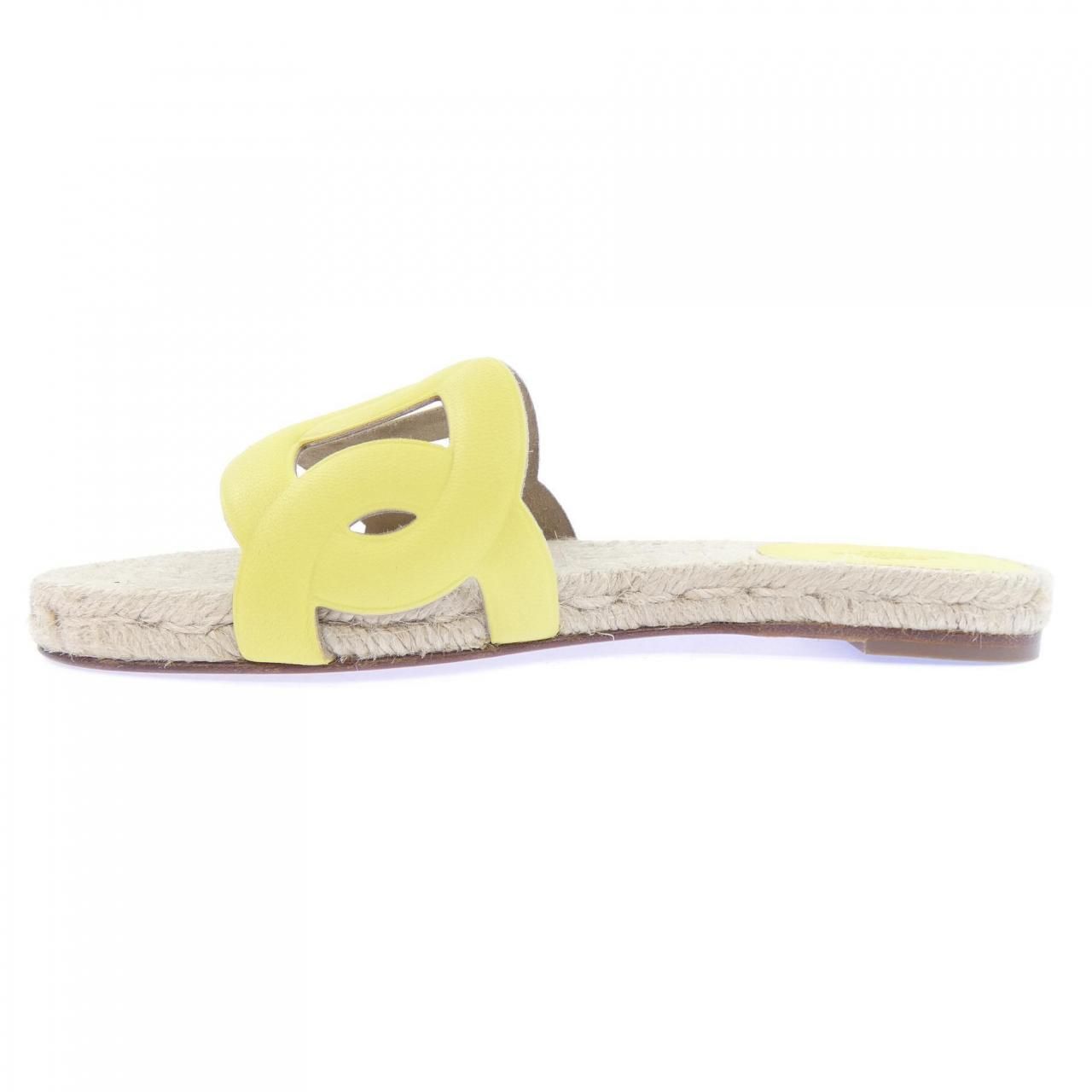 Hermes Famosa Chaine D'ancre Sandals — view 2