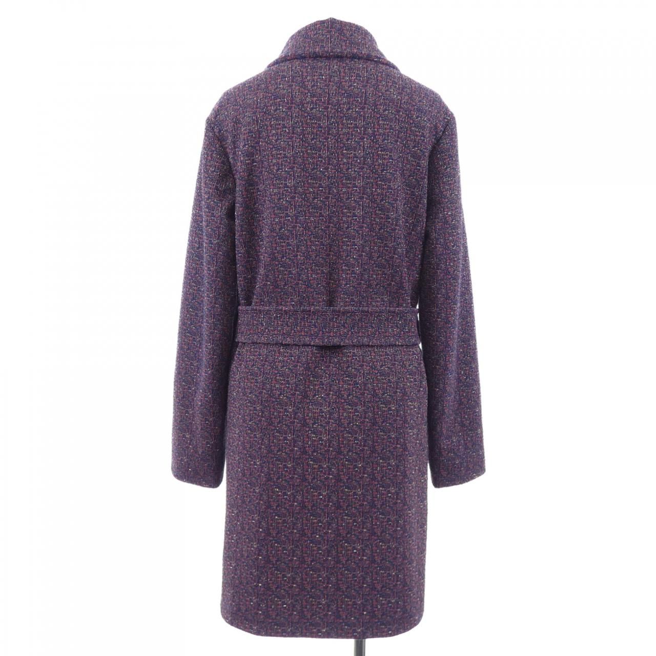 Chanel Coat Navy — view 2