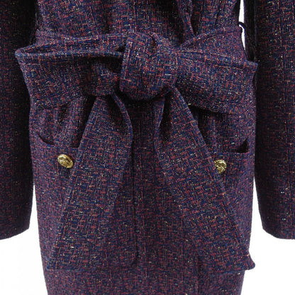 Chanel Coat Navy — view 8