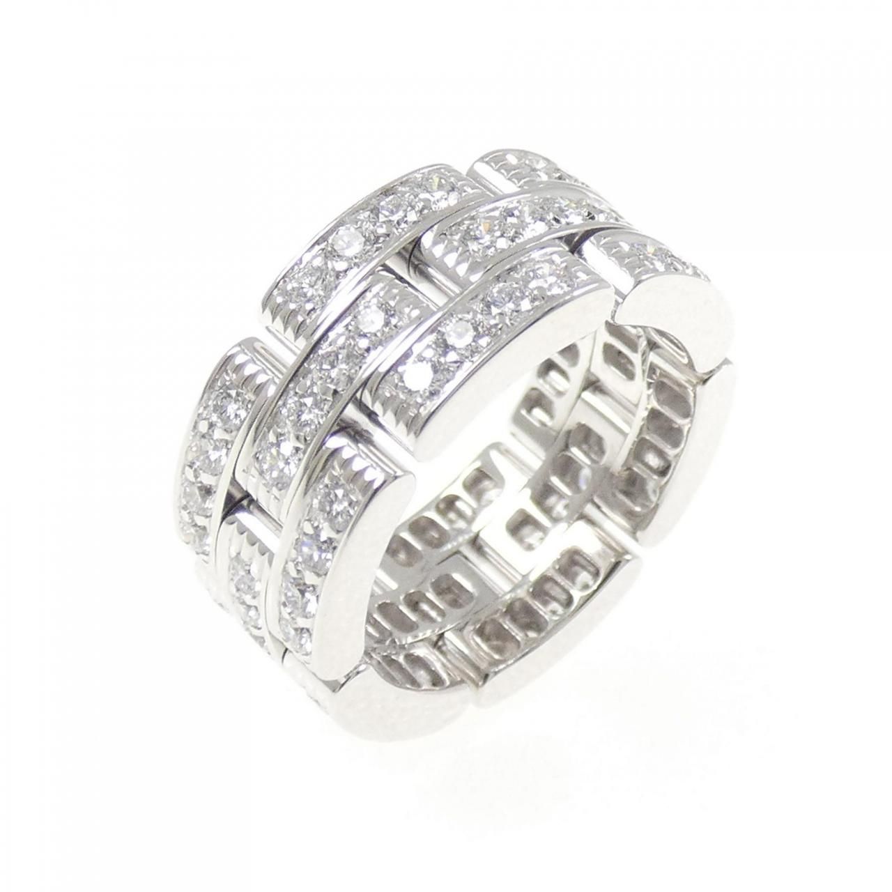 Cartier Maillon Panthere Full Diamond Ring