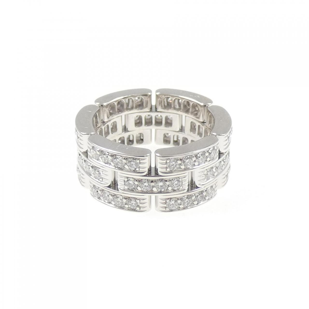 Cartier Maillon Panthere Full Diamond Ring — view 2