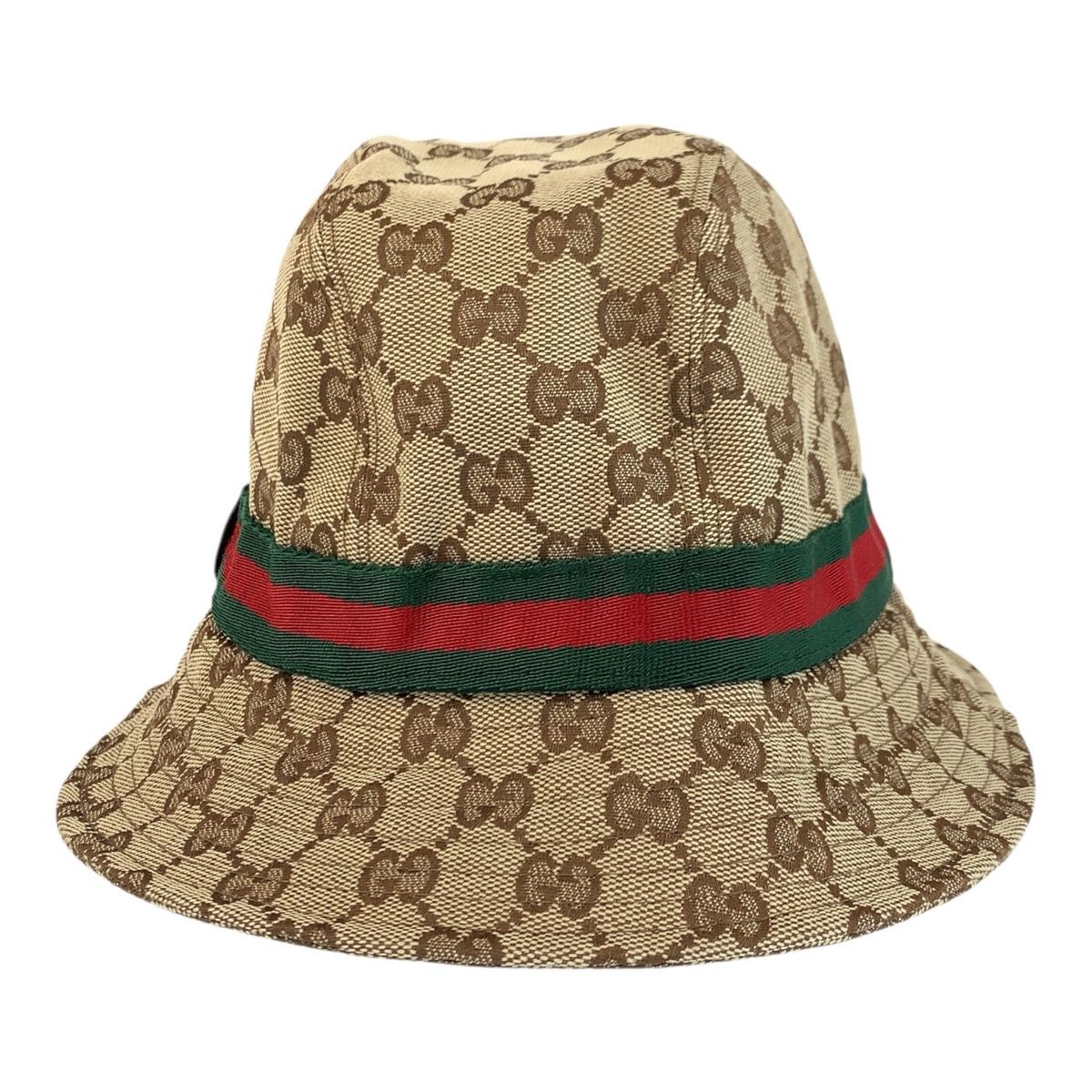 Gucci Sherry Line S Beige GG Canvas Bucket Hat — view 4