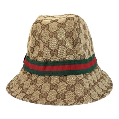 Gucci Sherry Line S Beige GG Canvas Bucket Hat — view 4