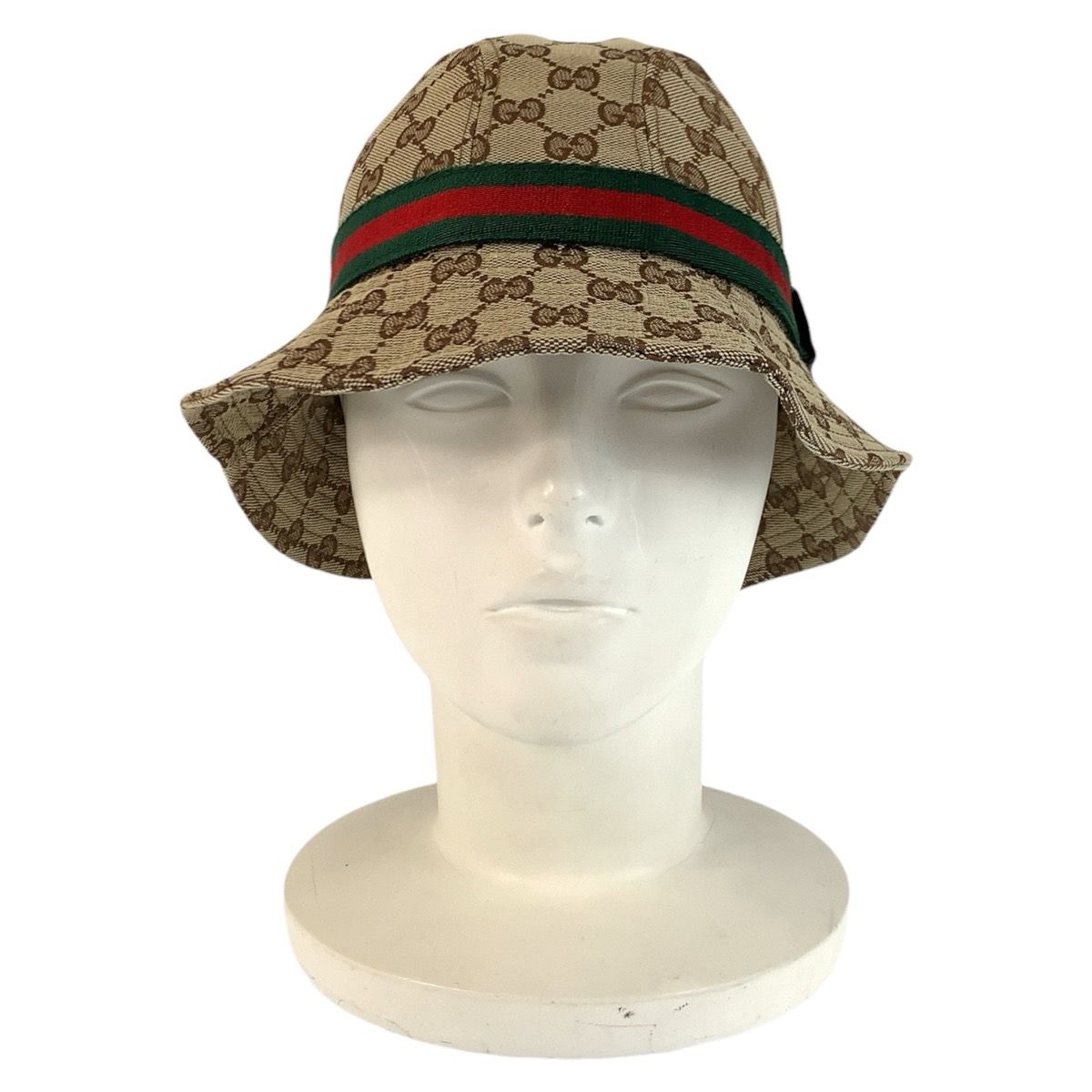 Gucci Sherry Line S Beige GG Canvas Bucket Hat — view 8