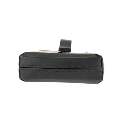 Louis Vuitton Monogram Glace Ray Brown Silver Leather Pouch Case — view 9