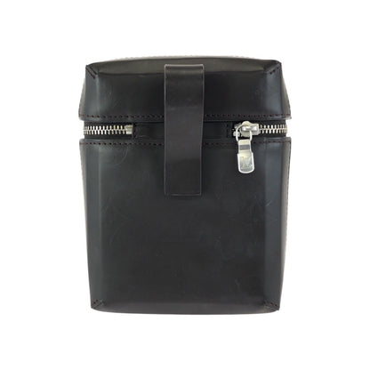Louis Vuitton Monogram Glace Ray Brown Silver Leather Pouch Case — view 2