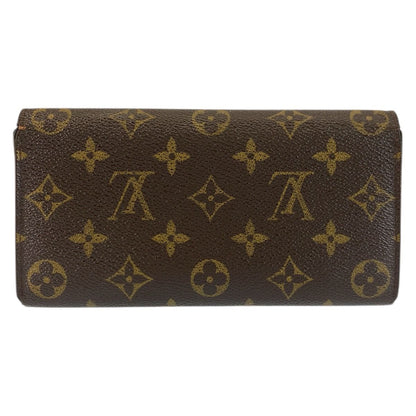 Louis Vuitton Monogram Portefeuille Sarah Brown Gold Wallet — view 2
