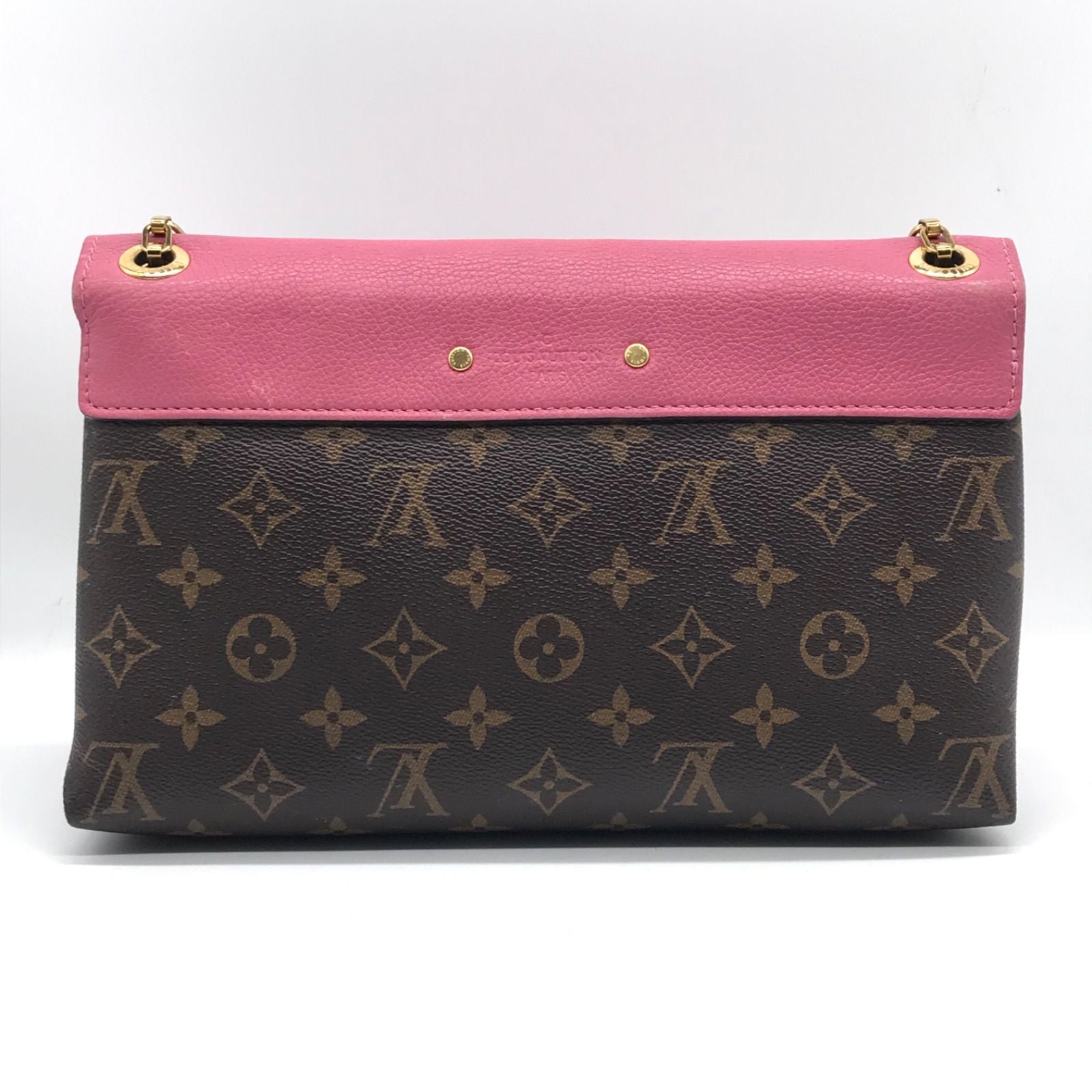 Louis Vuitton Monogram Pallas Chain Shoulder Bag Price Negotiation Welcome — view 2
