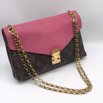 Louis Vuitton Monogram Pallas Chain Shoulder Bag Price Negotiation Welcome — view 7