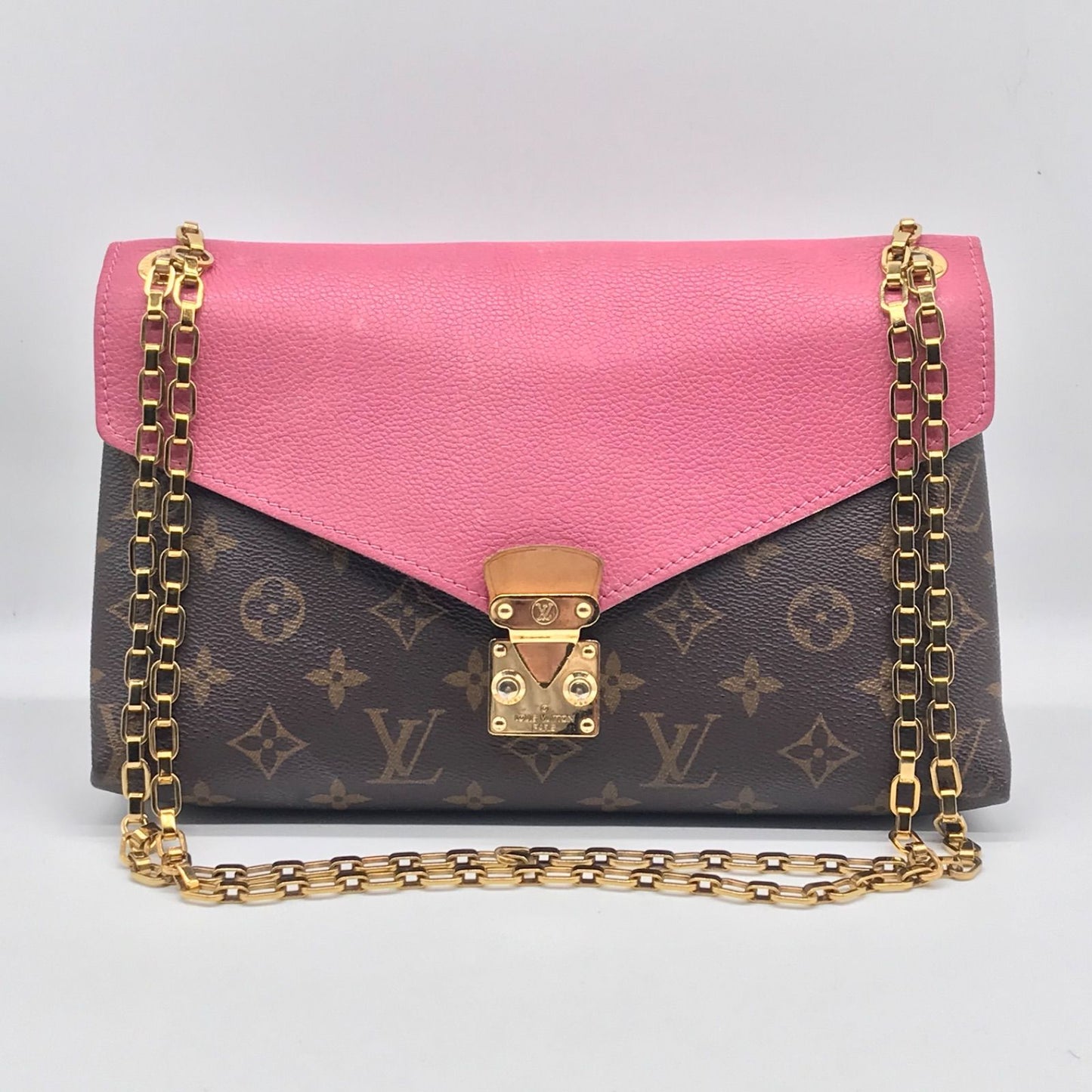 Louis Vuitton Monogram Pallas Chain Shoulder Bag Price Negotiation Welcome