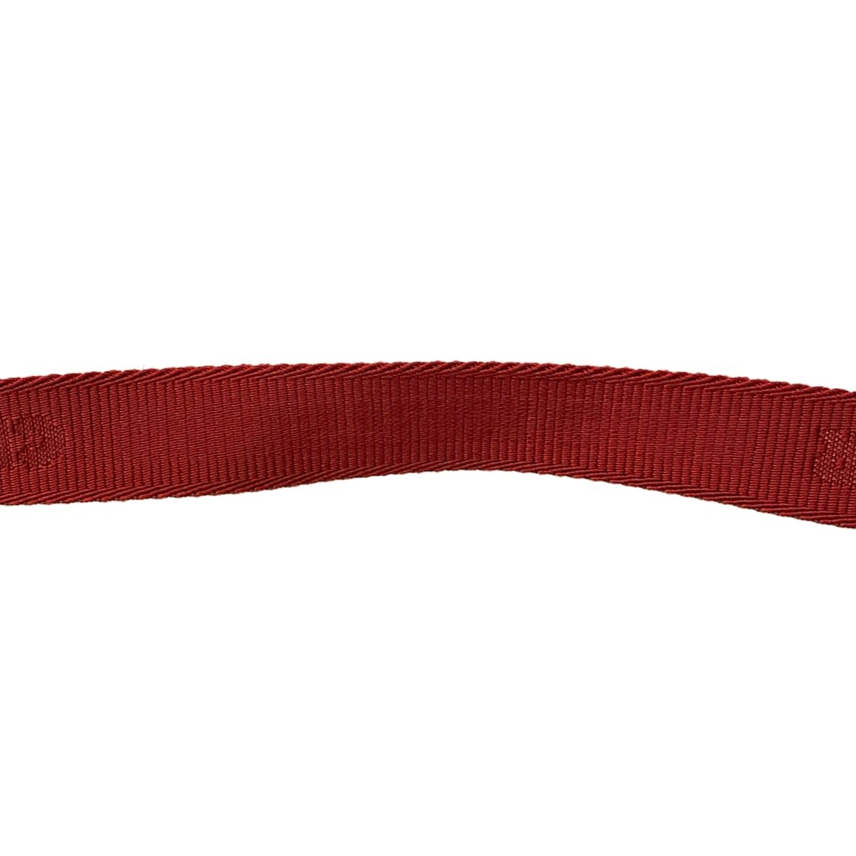 Dior Shoulder Bag Red Light Gray Leather — view 9