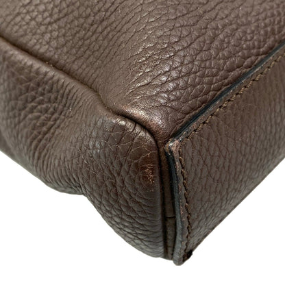 Loewe Tote Dark Brown Leather — view 6