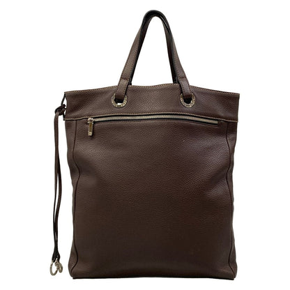 Loewe Tote Dark Brown Leather