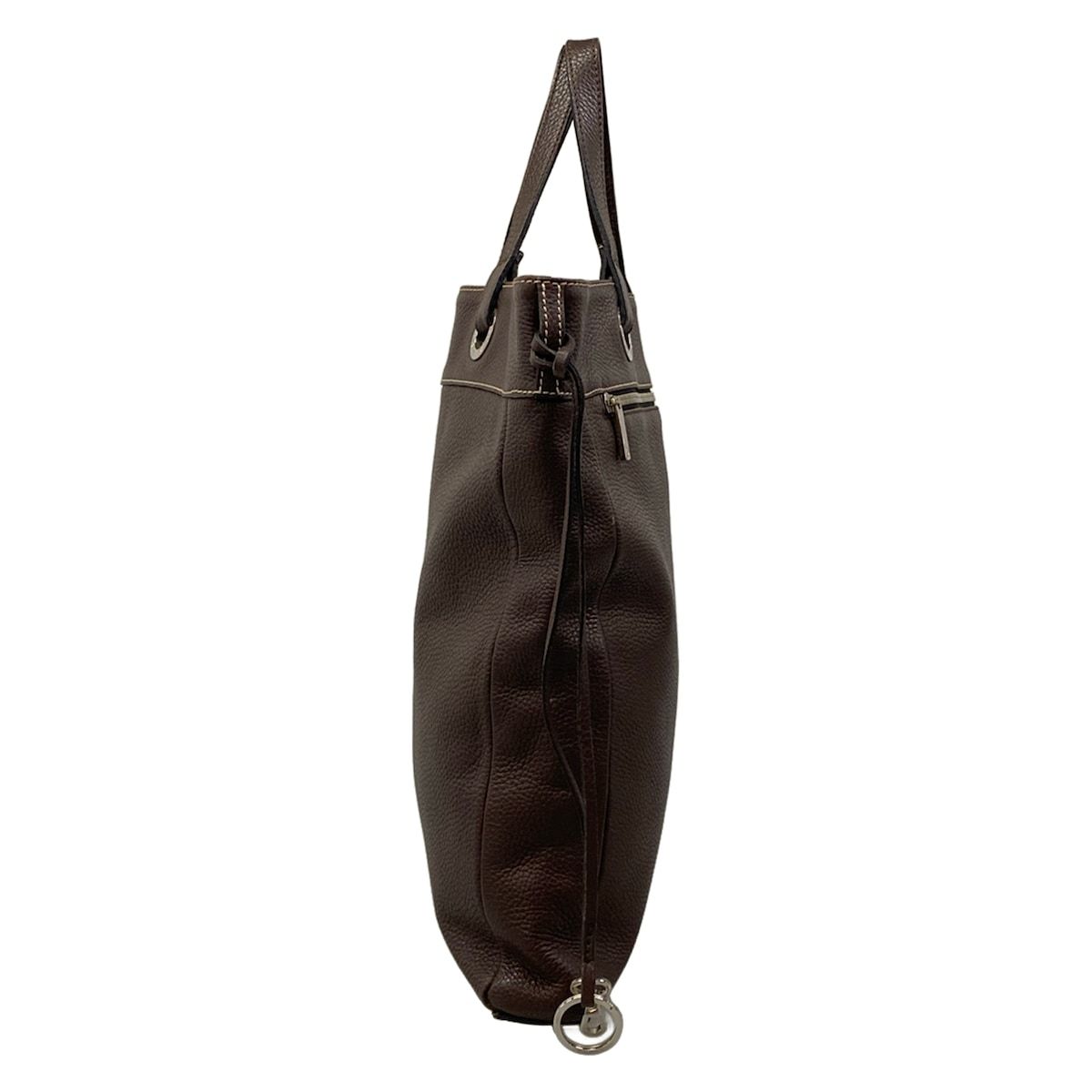 Loewe Tote Dark Brown Leather — view 2