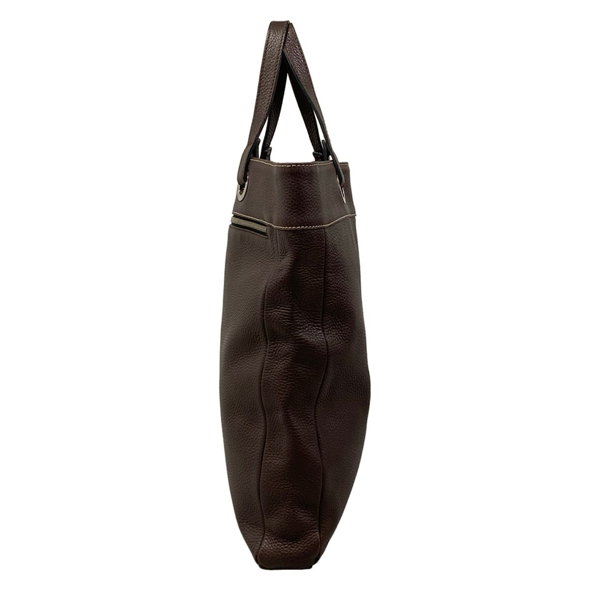 Loewe Tote Dark Brown Leather — view 4