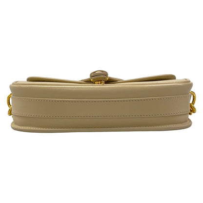 Dior Shoulder Bag Bobi East Beige Leather — view 5