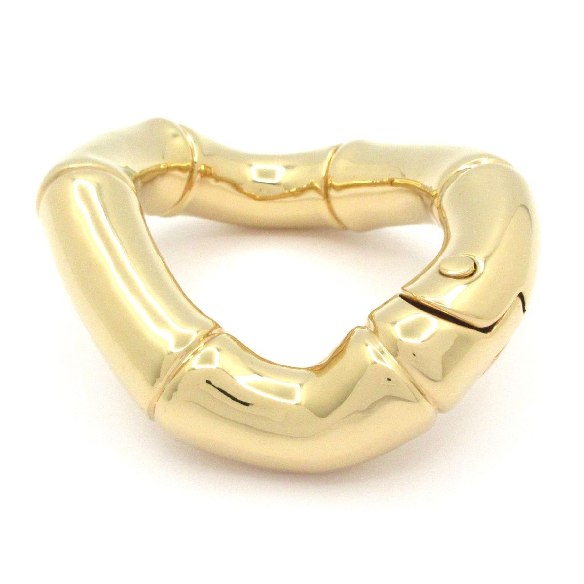 Gucci Bangle Bamboo Calf Bracelet Gold — view 3