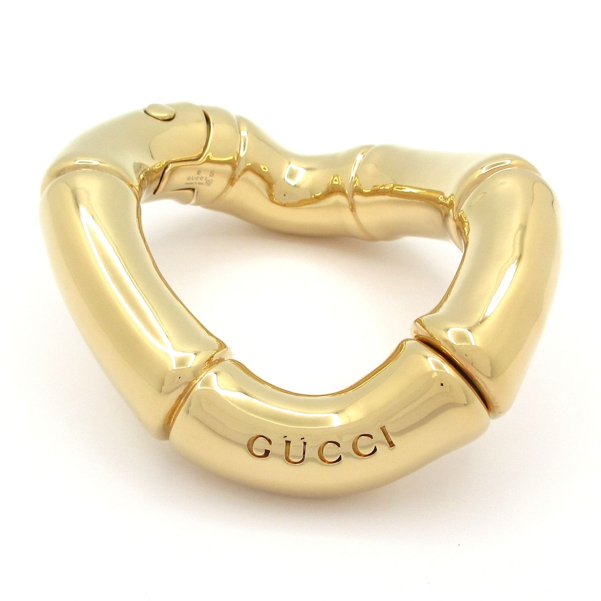 Gucci Bangle Bamboo Calf Bracelet Gold