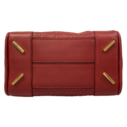 Loewe Handbag Amazona 75 Red Embossed Leather — view 5