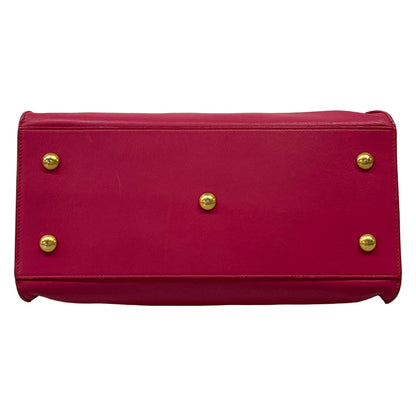 Saint Laurent Paris Handbag Petit Cabas Pink Leather — view 5