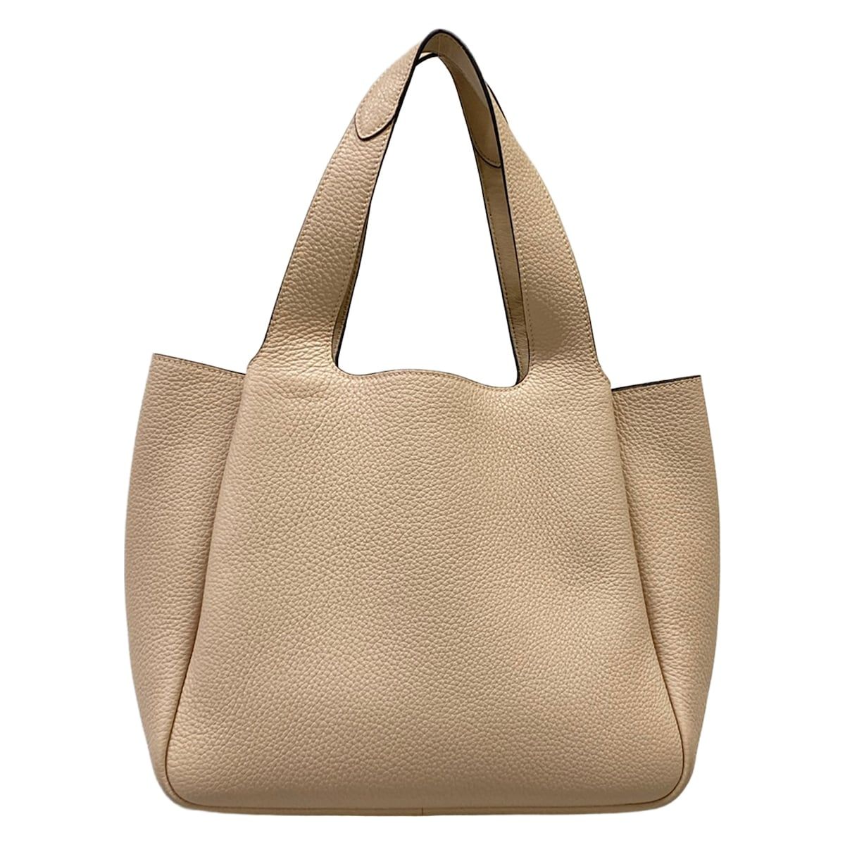 Prada Tote Pink Beige Leather — view 3