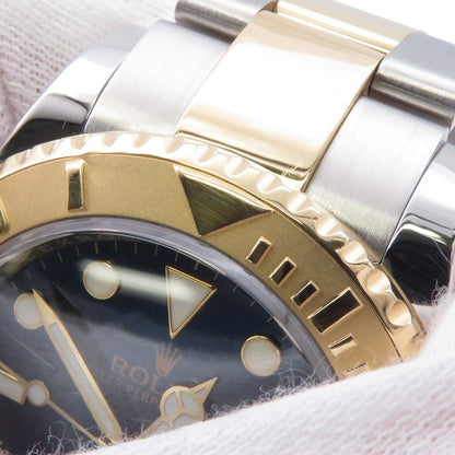 Rolex Yachtmaster Star SS 18k Watch Blue Dial — view 5