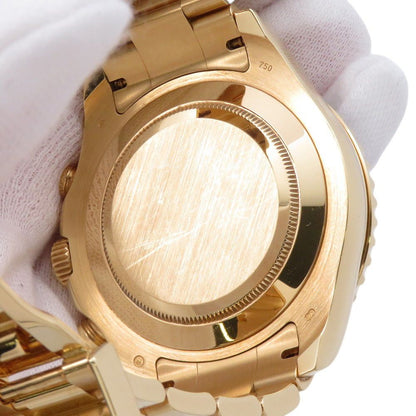 Rolex Yachtmaster Star II 18k Yellow Gold Roulette Watch White Dial — view 9