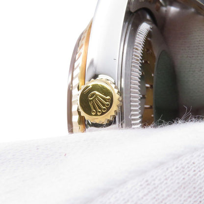 Rolex Datejust Number SS 18k Yellow Gold Watch Champagne Dial — view 9