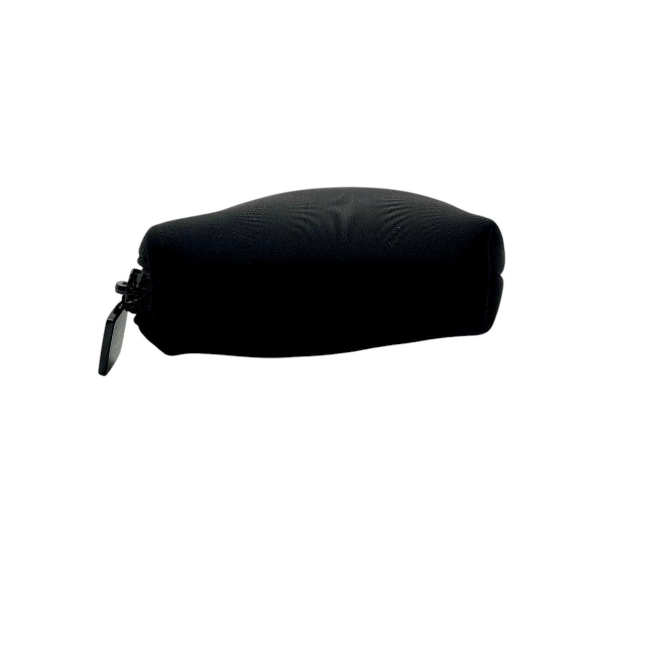 Chanel New Travel Line Pouch Clutch Case Nylon Black CC Logo All Over Pattern — view 5