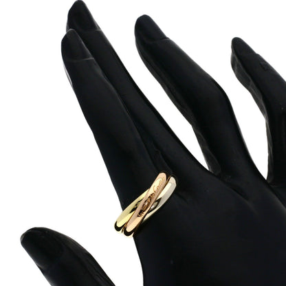Cartier Trinity 59 Ring 18k Yellow Gold 18k White Pink — view 4